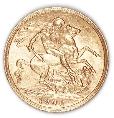 England (Great Britain) - 1 Sovereign 1906 - Edward VII - Gold 917, 7.988g
. Only 10% fees + VAT 