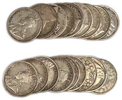 Canada - Lot of 18 Silver coins of 10 Cents, Variety of years - Silver 925, Total 41.76g (NET 