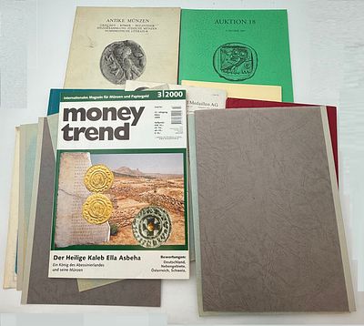 Catalogs / Numismatic Literature - A very large collection of numismatic information, some of 