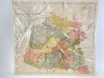 C.C. Royce, "Map of the Former Territorial Limits of the Cherokee Nation of Indians" A 