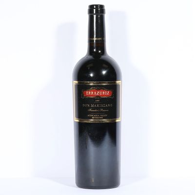 Errazuriz Don Maximiano 1999 Founders Reserve (Chile) 14% ALC/VOL 750ML ** ALL ALCOHOL 