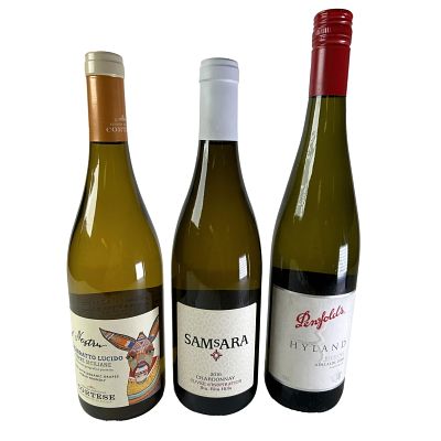 3 bottles - 1 bottle of Nostru Catarratto Lucido 2020 CORTESE (ITALY), 1 bottle of Cuvee 