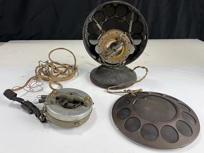 Western Electric 387-W double-button carbon microphone for restoration with extant 600A capsule,