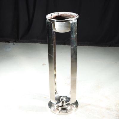 Art Deco Machine Age Wm. H. Block Co. Ash-stand 36 1/2"H x 12"Diam. Art Deco Machine Age Wm. H. 