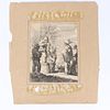 Jan / Andries Both, Dutch (1642-1650), The Five Senses (Sound), etching on laid paper, 8 1/2"H x 6. Image - 1
