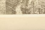 Kerr Eby, Canadian (1890-1946), Two Bridges, New York, NYC, etching, 8"H x 15"W (plate), 11 1/2"H xImage - 4