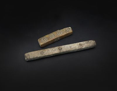 Indus Civilization, Gaming Indian Horn Dice, Archaeological Findings in Meerut india. Archaeologi 