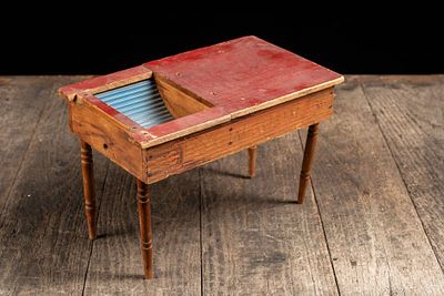 Late 19th Century Salesman Sample Wash Bin Table. Item SKU: 13282 c. 1880s/1890s; The Excelsior 