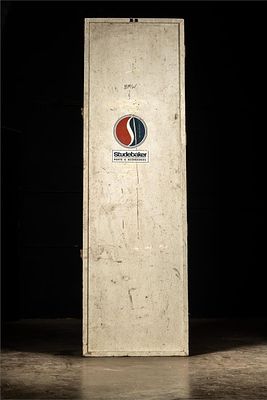 Antique Studebaker Key Cabinet. Item SKU: 104170 This antique Studebaker cabinet is quite tall 