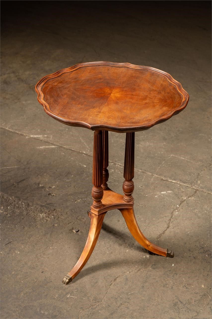 Lot 215: Early 20th Century Mahogany Accent Table
