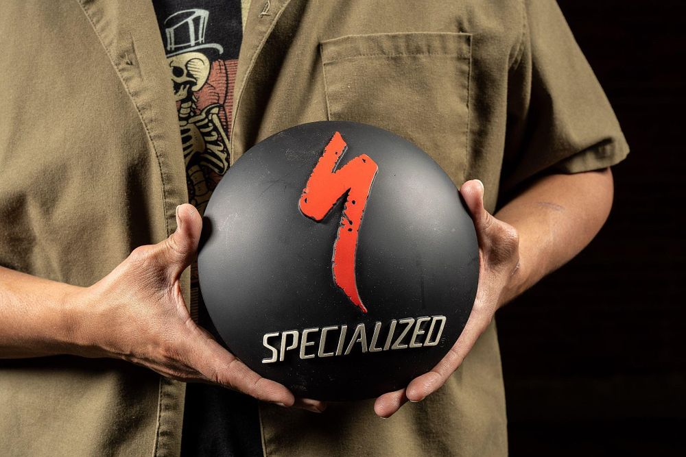 Lot 305: Specialized Molded Plastic Logo Sign