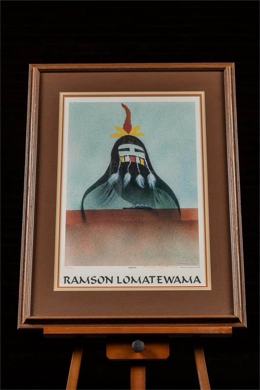 Lot 314: Angaktsina | R. Lomatewama, Numbered and Signed