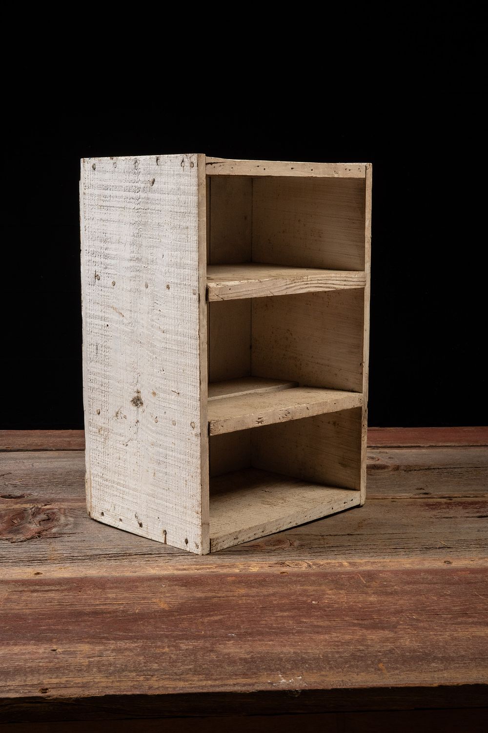 Lot 166: Early Repurposed Shipping Crate Cabinet