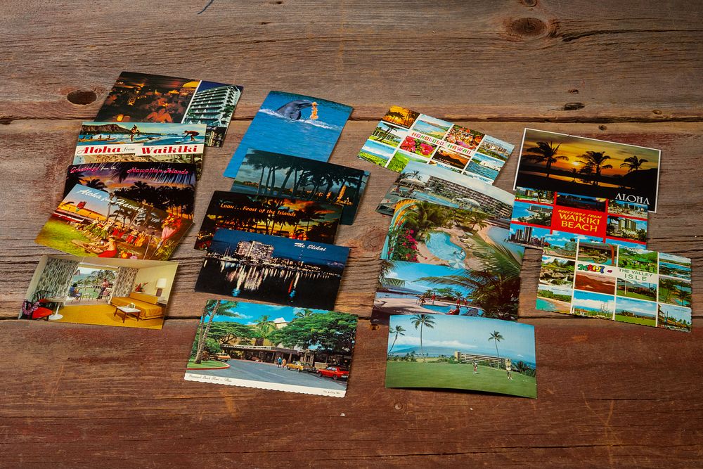 Lot 173: Vintage Hawaii Postcard Collection