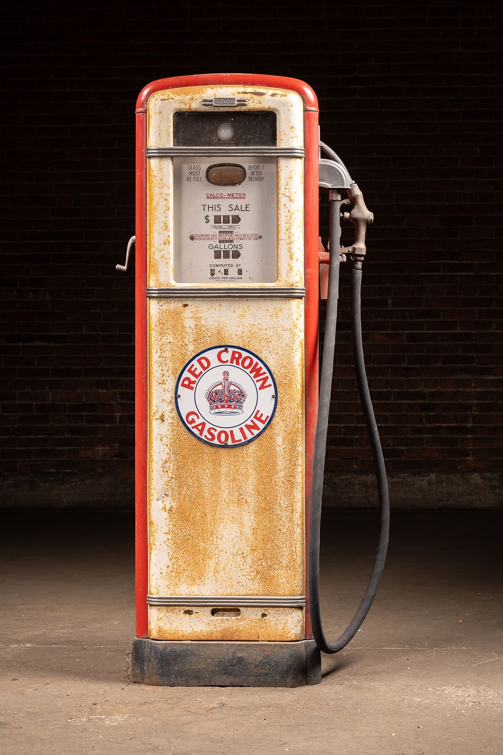 Lot 185: Gilbarco Calco-Meter Gas Pump