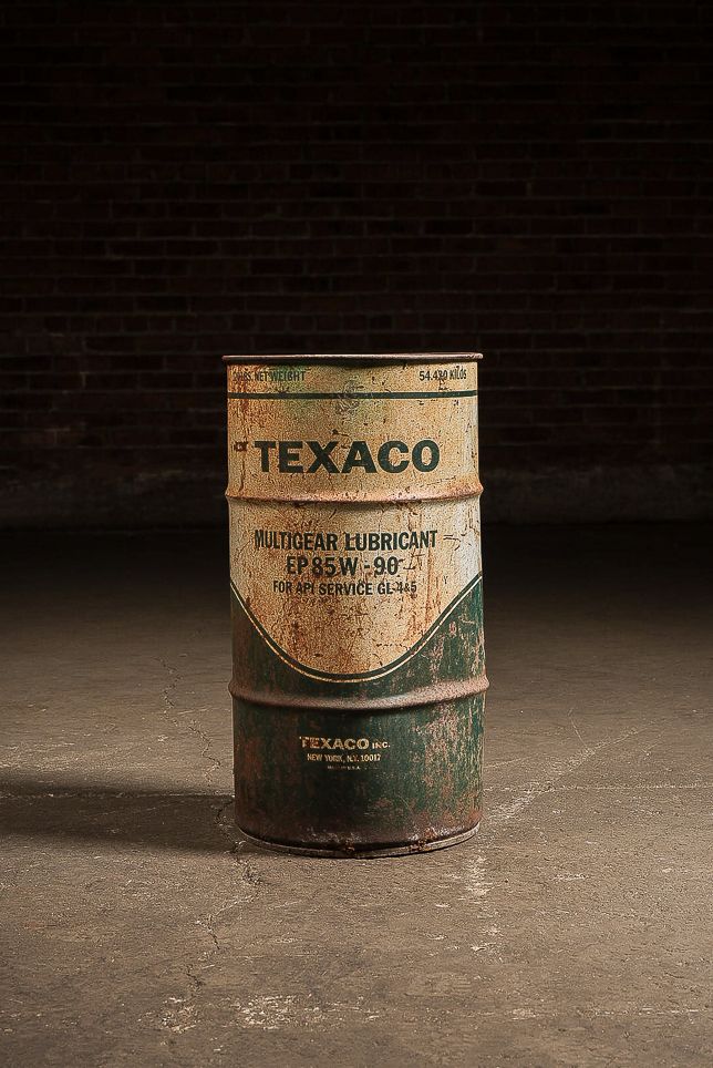 Lot 251: Texaco Multigear Lubricant Oil Drum