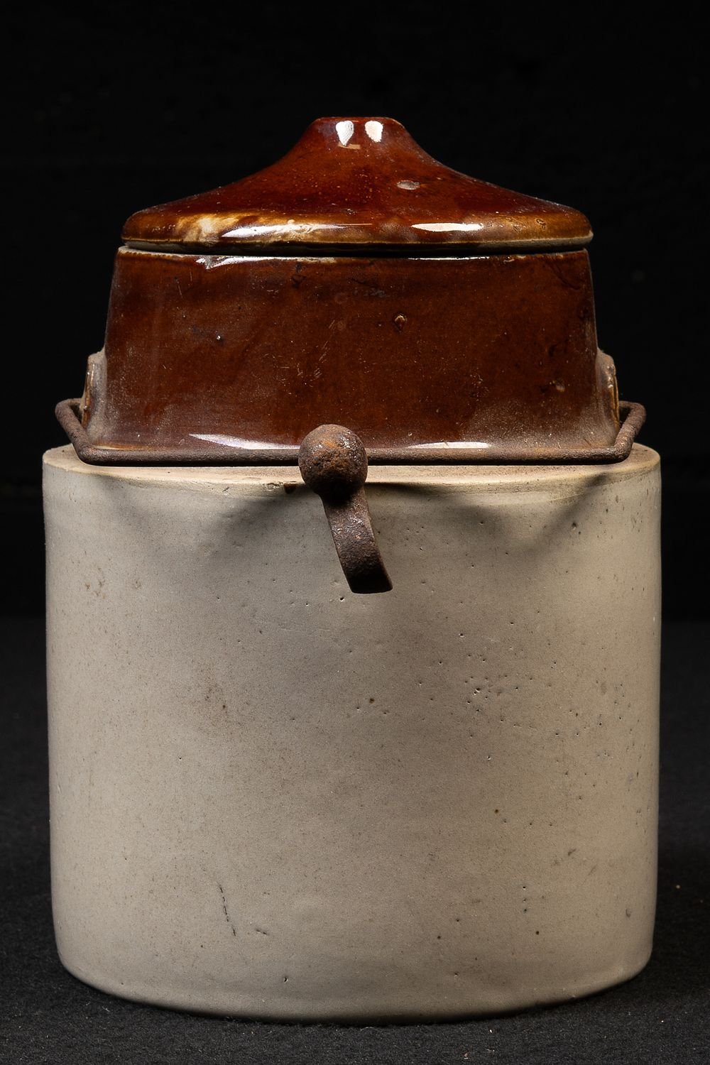 Lot 298: 19th Century Stoneware Butter Crock