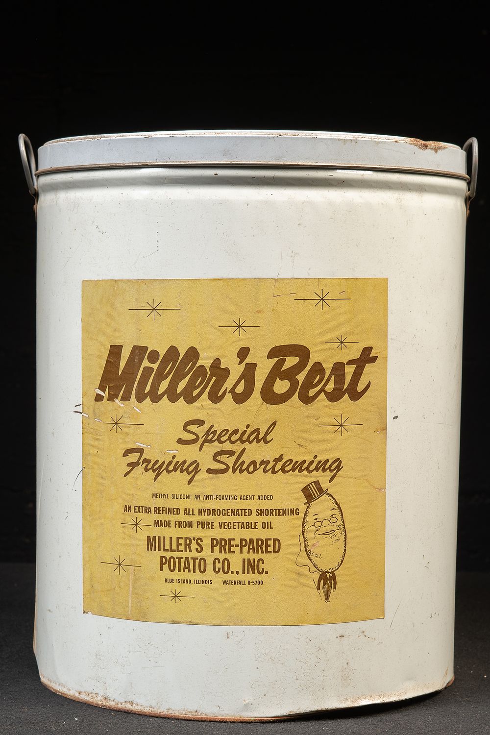 Lot 317: Miller’s Best Special Frying Shortening 50 lb. Can