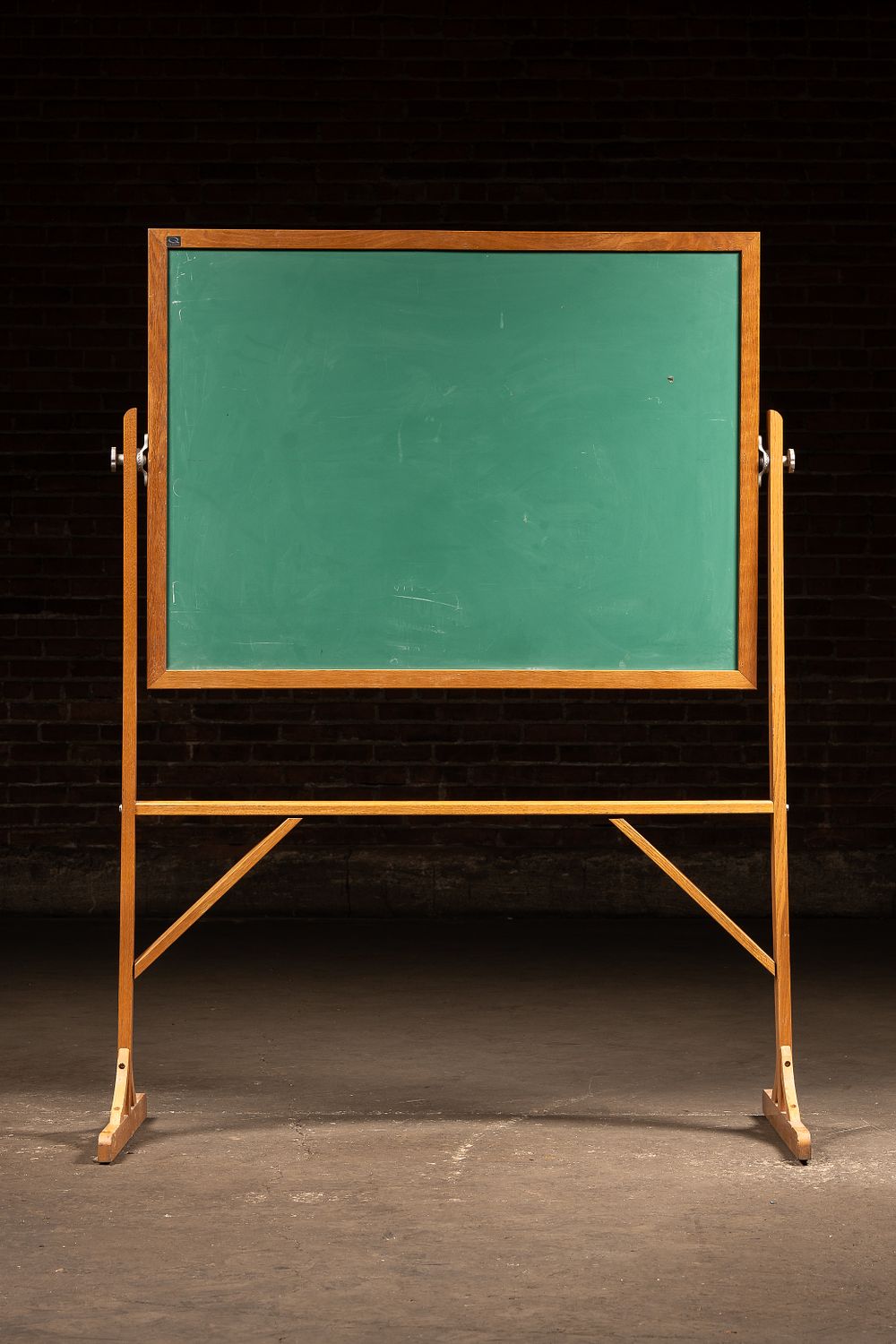 Lot 330: Vintage Adjustable Chalkboard w. Grafitti