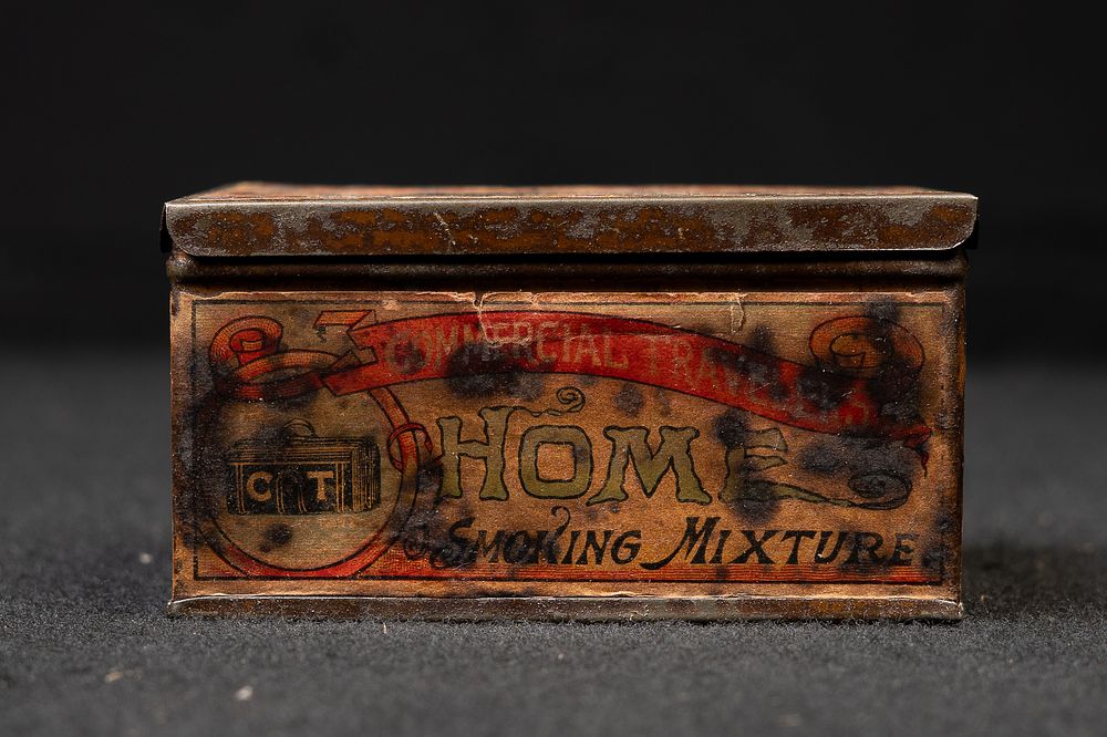 Lot 340: Commercial Travelers “Home” Smoking Mixture Tin