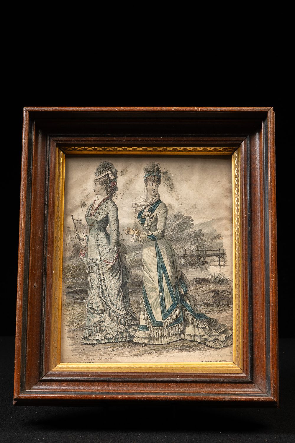 Lot 359: 19th Century French Fashion Plate Engraving