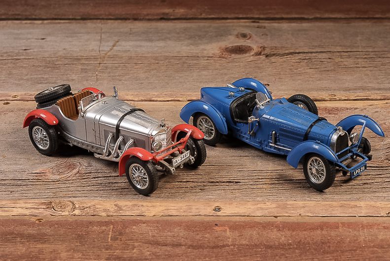 Lot 411: Lot of 2 Vintage Style Roadsters