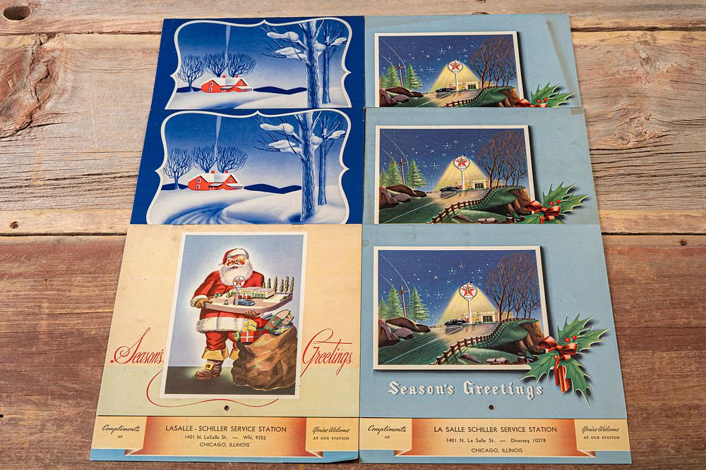 Lot 486: 1940s Texaco Service Station Advertising Calendars