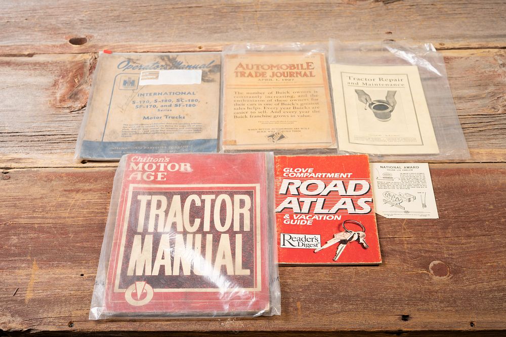 Lot 487: Vtg. Lot of Automotive Tractor Publications