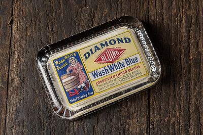 Antique Diamond Bluing Advertising Paperweight. C-14171 c. 1910s advertising paperweight - 