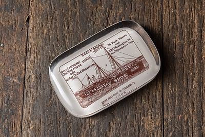 Antique Crawford Shoe Advertising Paperweight. C-14173 c. 1910s advertising paperweight - Abrams 