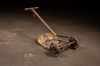 Antique Eclipse Self-Sharpening Push Reel Mower. 20131 c. 1910s-1920s; Eclipse Lawn Mower Co. - 