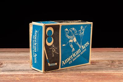 Vintage NOS Ice Skate Set by American. C-18872 c. 1960s; American Athletic Shoe Co., Inc. - Ware 