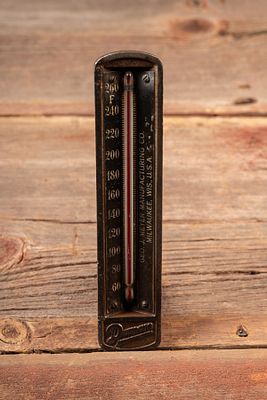 -Dumore- Boiler Thermometer by George J. Meyer. C-18882 c. 1920s/1930s; Geo. J. Meyer 