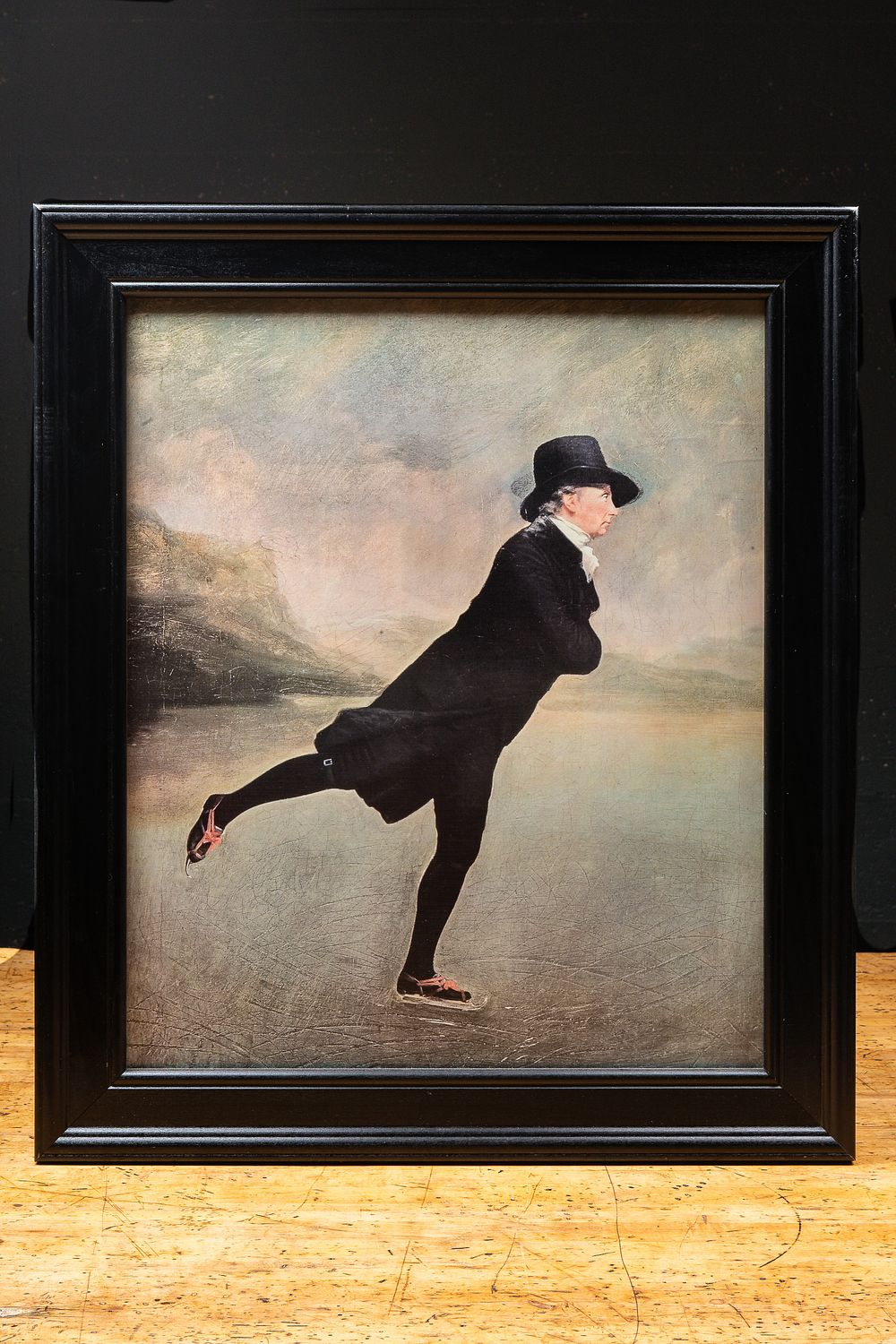Lot 50: Framed Reproduction The Skating Minister