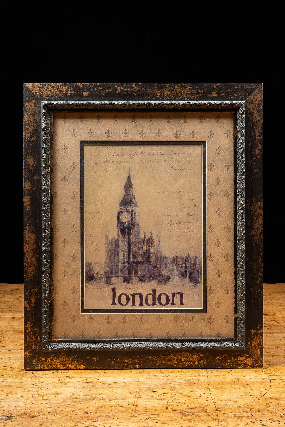 Lot 56: Framed London Print