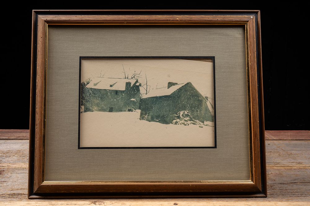 Lot 95: Brinton’s Mill | Framed Andrew Wyeth Print