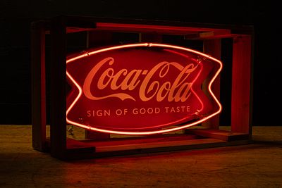 Coca-Cola Sign of Good Taste Neon Sign. C-22013 Coca-Cola Sign of Good Taste Neon Sign Coca-Cola 