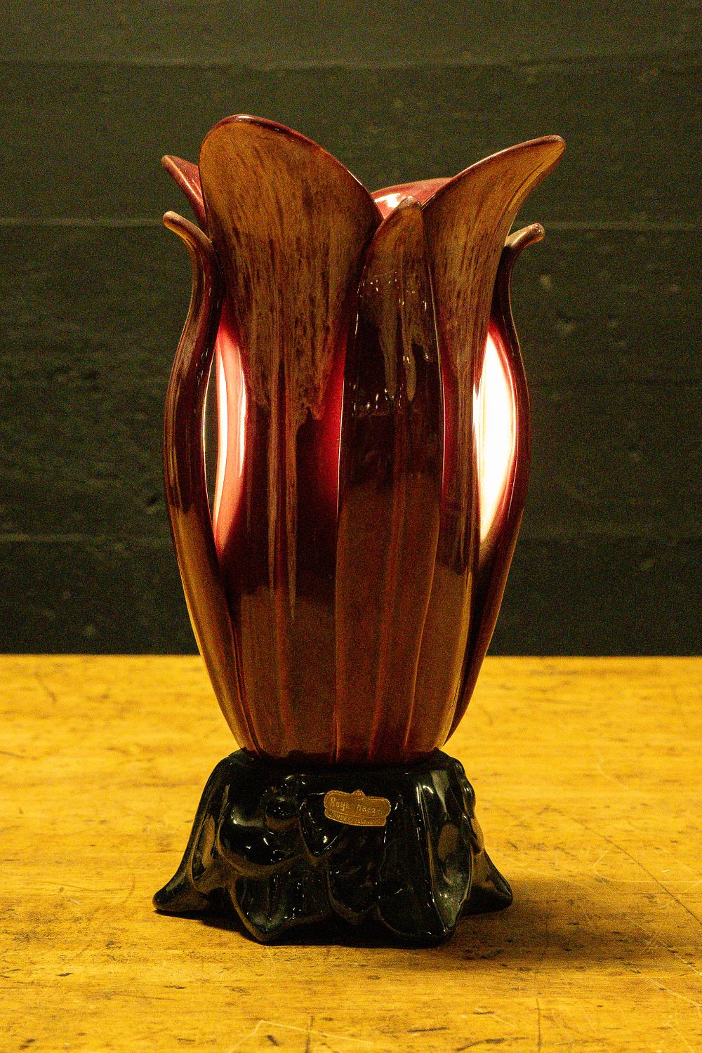 Lot 4: Royal Haeger Ceramic Flower Table Lamp