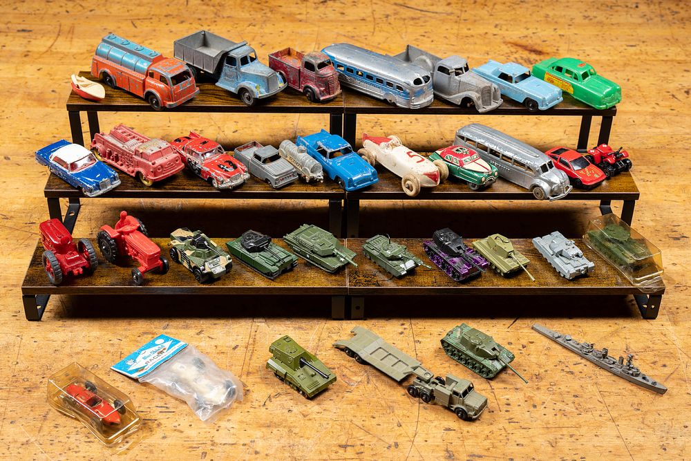 Lot 56: Collection of Diecast Cars, Military Vehicle Lot