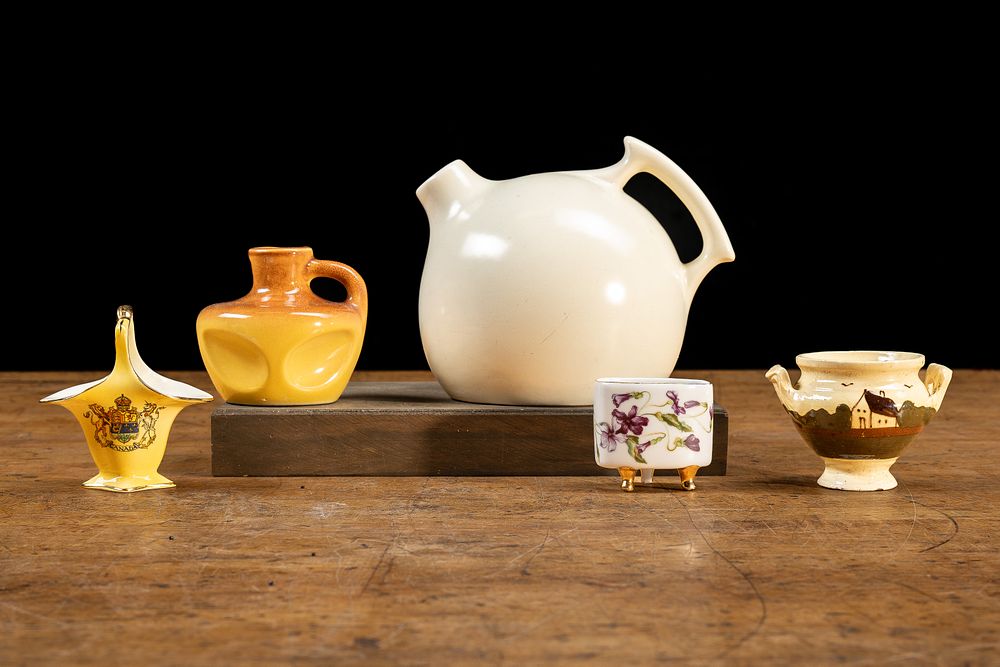 Lot 63: Collection of Small Ceramic Vessels