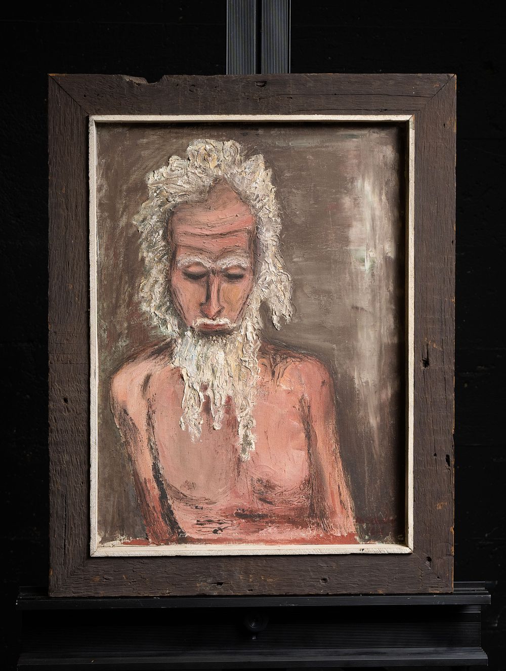 Lot 80: M. Schaler 1964 Framed Portrait Painting