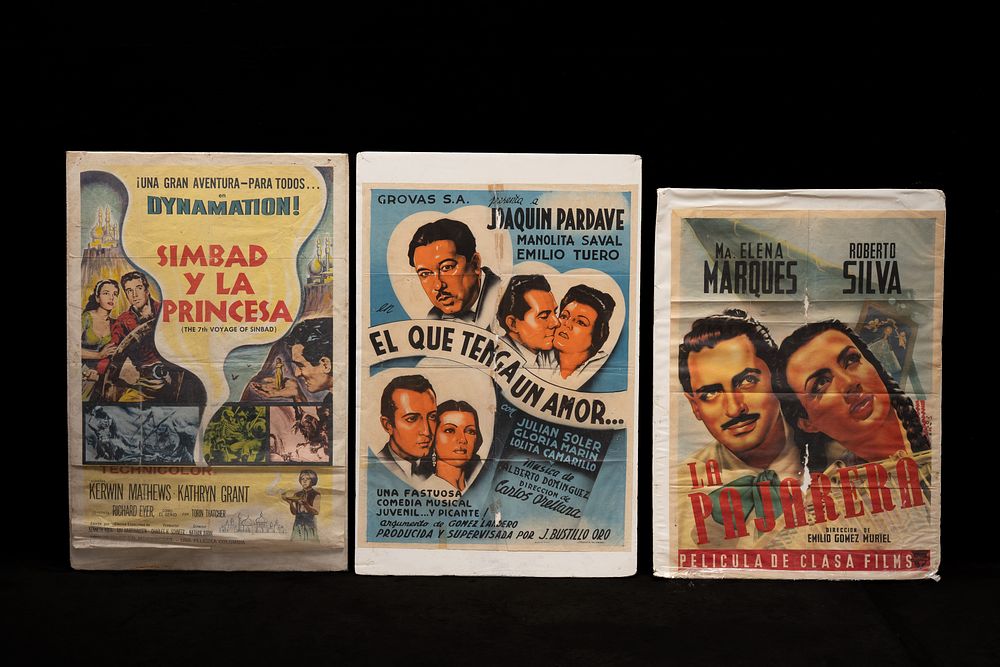 Lot 104: Three Spanish-Language Movie Posters