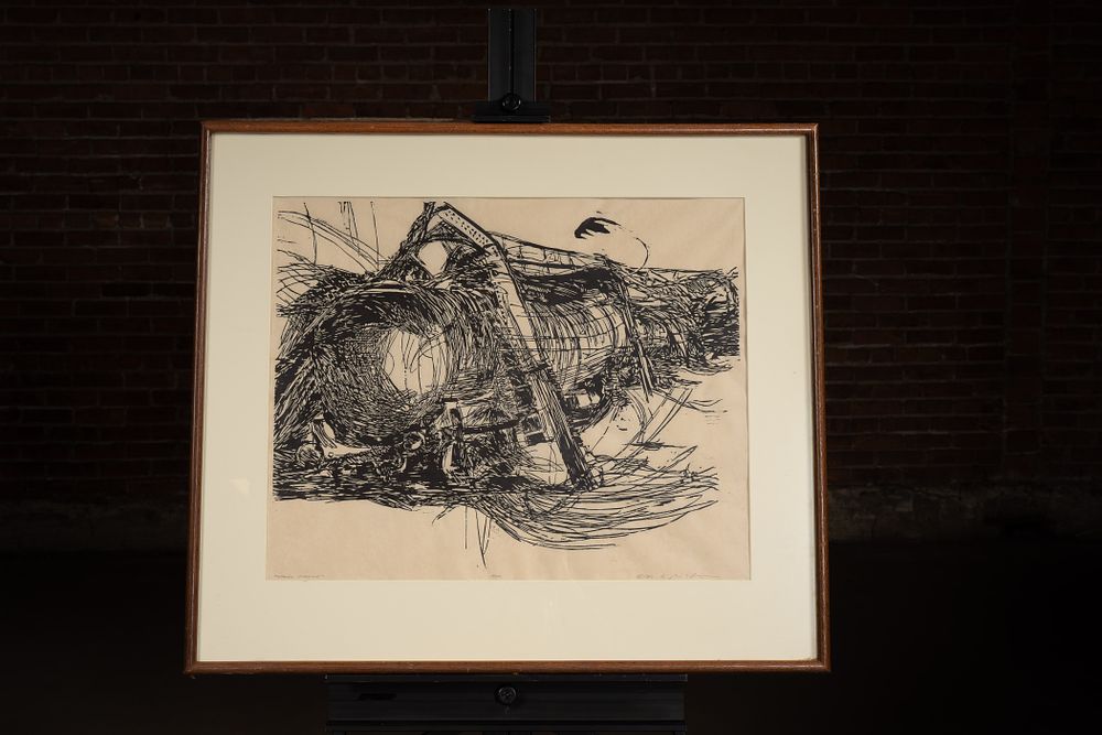 Lot 289: Signed Stayed Pipeline Limited Edition Print