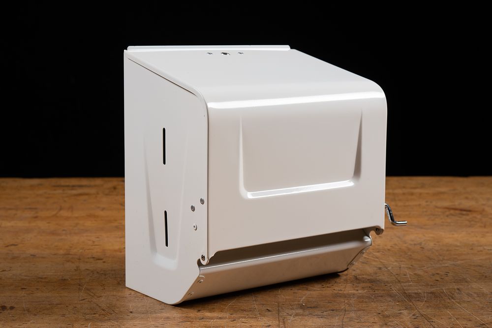 Lot 327: Like New Wall Mount Paper Towel Dispenser