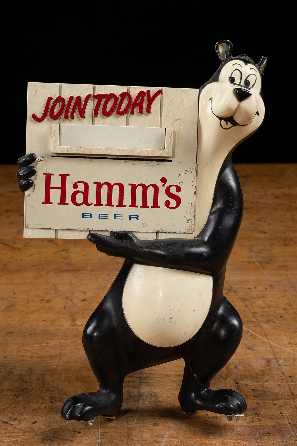 Lot 339: Hamm’s Beer Bear Plastic Advertising Figure