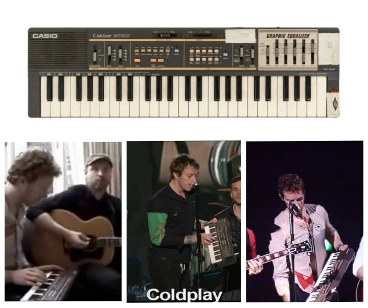 Coldplay | Chris Martin Stage-Played “Viva la Vida” Era Casio MT-100 Keyboard (2009)