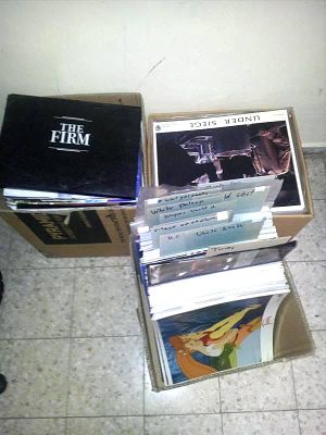 אוסף עצום של מעל 10,000 כרטיסי לובי Lobby Cards מארה"ב 28ס"מ * 36ס"מ סטים שלמים וחלקי סטיםת 