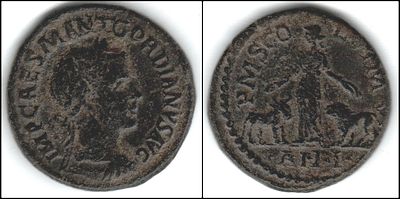 R&ouml;mische Provinzen, Moesia Superior, Viminacium Sesterz 239-240 Gordian 