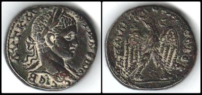 PROVINCIAL COINS. Egypt Alexandria Elagabal, 218 - 222 Tetradrachm 219 