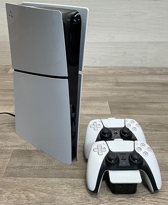 * Sony PlayStation 5 Slim Digital Edition Console CFI-2016 with a Pair of DualSense Controllers 